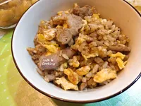 【一個人的廚房】沙茶肉絲炒飯