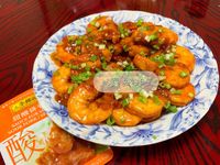 甜酸蒜味蝦
