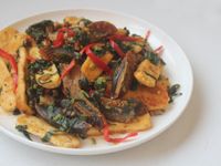 香炒臭豆腐
