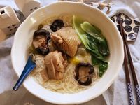 香菇煲雞湯