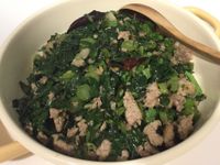 田園青菜盆