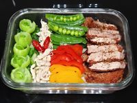 乾煎紅糟肉便當