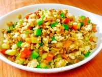 彩色豇（酸）豆炒飯