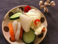 【日式副菜】淺漬野菜 (露營OK)