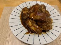 蒜香照燒佐排骨（10分鐘出大菜）