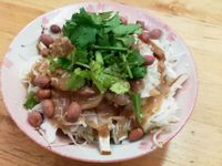 《胡麻醬》高麗菜豆乾沙拉~高纖簡單快速