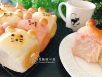 金鼠手撕造型甜麵包(烘焙料理)