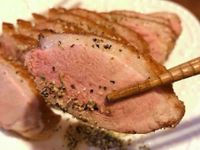 氣炸鍋+IH鍋料理-櫻桃鴨胸肉
