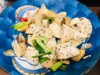 蔥燒雞肉杏鮑菇