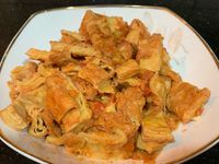 蕃茄燒豆皮