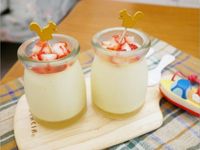 少糖版「楓糖布丁」適合小小孩享用 ♪
