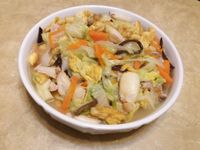 白菜蟹肉羹