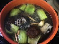 芥菜雞湯
