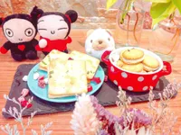草莓牛軋餅