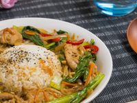 #22 沙茶豬肉燴飯