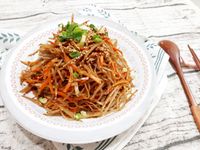 炒牛蒡絲