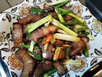 蔥爆臘肉
