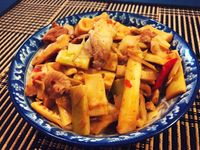 桂竹筍炒肉絲