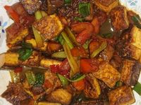 蔥燒蕃茄豆腐