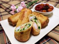 脆皮蝦捲