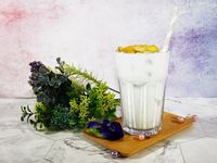 蝶豆花椰奶