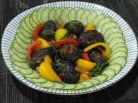 「黃金玄米油清爽料理」三杯香菇