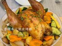 脆皮訣竅分享：香嫩多汁烤雞
