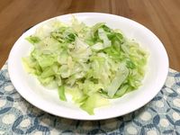 蝦皮炒高麗菜