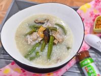 菜豆排骨鹹粥