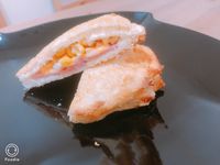 火腿起司🍔-全國電子竹東北興氣炸鍋食譜