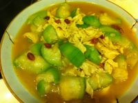 豆皮絲瓜