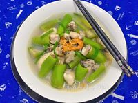 絲瓜蚵仔麵線