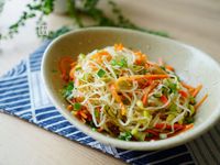 簡單高纖~涼拌豆芽菜(黃豆芽)影音