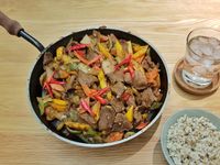 鐵板孜然牛肉