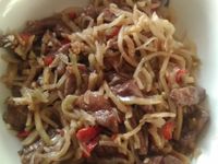 榨菜炒牛肉