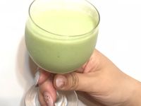 健康早餐。🥑酪梨蜂蜜牛奶🥛