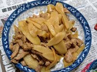 嫩薑炒肉