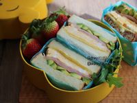 厚蛋三明治（附三明治包法）
