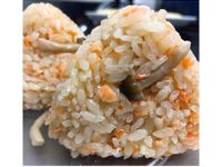 鴻喜菇佐鮭魚御飯糰【好菇道營養料理】