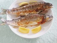 乾煎香魚