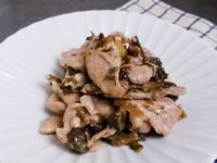 福菜炒肉片