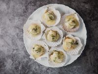 低醣料理 <海鮮> 法式奶油烤扇貝