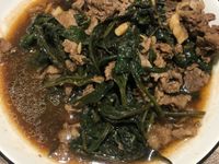 牛肉炒空心菜
