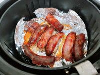 氣炸鍋料理-炸香腸