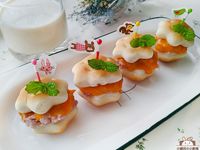 迷你芋泥起司堡（含自製芋泥作法）