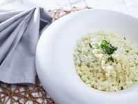 低醣料理 <蔬菜> 檸檬蒜香花椰飯