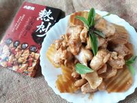 醬燒宮保薯雞（無油料理）