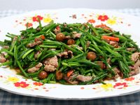 樹子炒水蓮