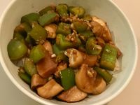 醬燒沙茶青椒杏鮑菇