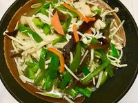 金針菇炒青椒